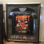 Jeff Horn signed shirt in shadowbox.