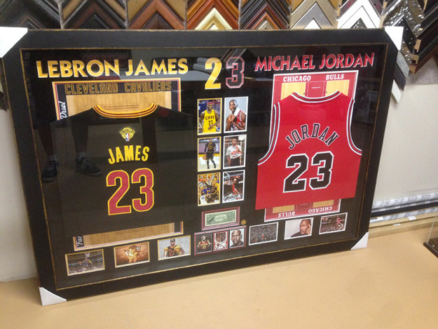 lebron james & michael jordan jersey